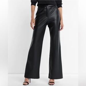 Elegant Black Women's Wide-Leg Pants